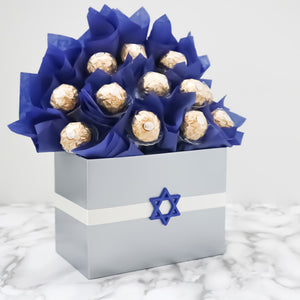 Star of David Chocolate Bouquet