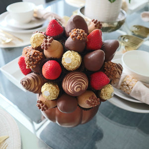 Fall Chocolate & Strawberry Bouquet